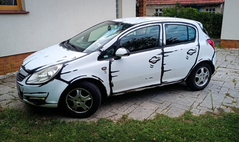 Komiksowe auto