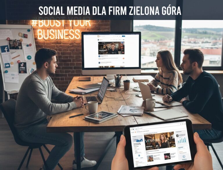 Socjal media dla firm zielona góra - realizacja