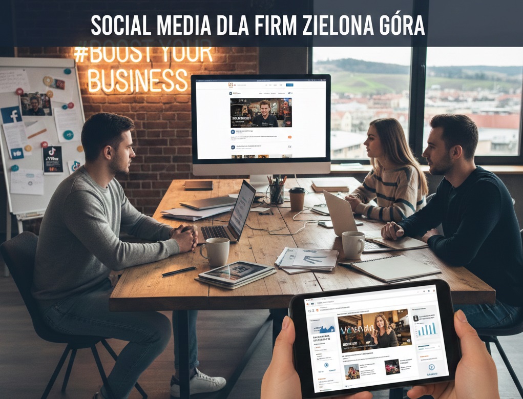 Socjal media dla firm zielona góra - realizacja